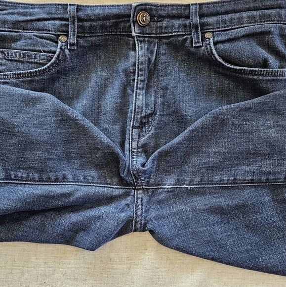 CJ by Cookie Johnson Cosmos Bootcut Denim Distressed Stretch Jeans Size 29 - Picture 11 of 15